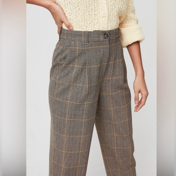 Little Moon Bellis Plaid pants - size 00 - Picture 5 of 14